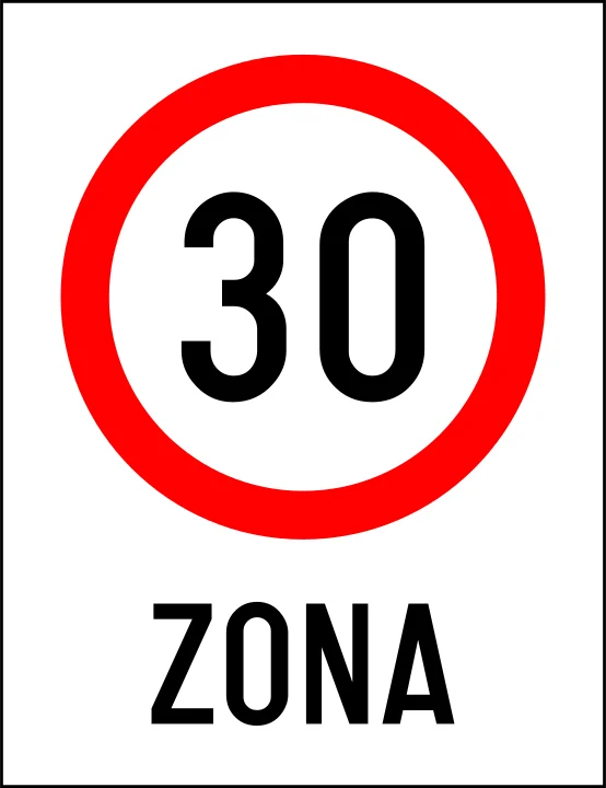 Zonă cu viteza limitată la 30 km/h