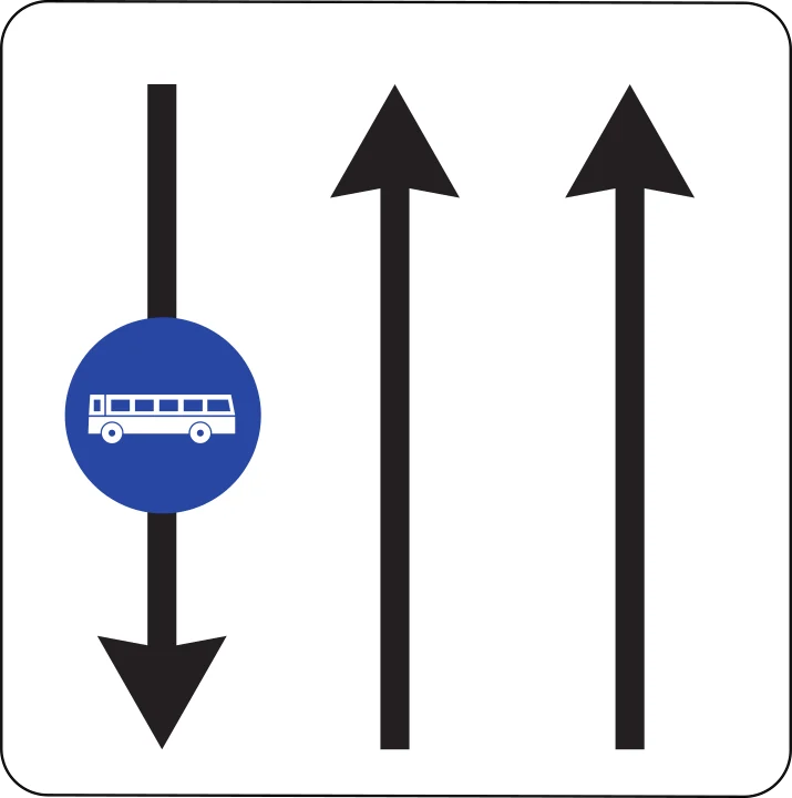 Bandă de circulație rezervată autovehiculelor de transport public de persoane