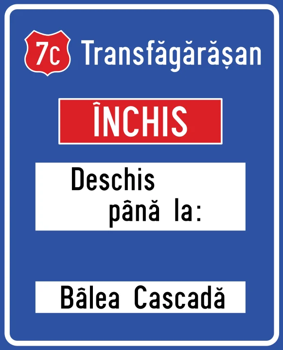 Drum închis sau deschis circulației publice