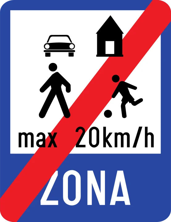 Sfârșitul zonei rezidențiale