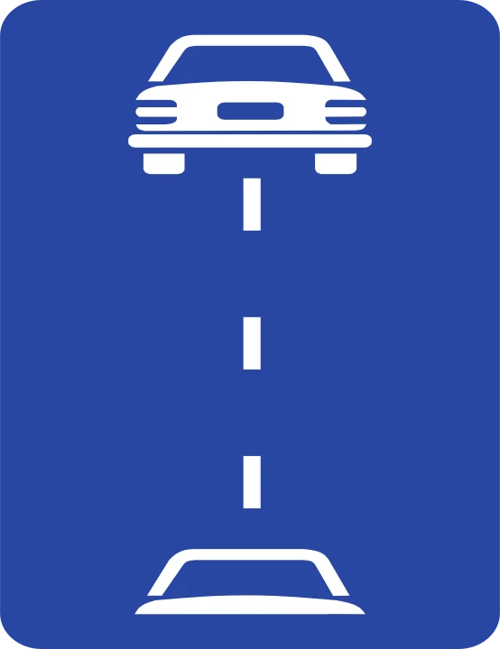 Distanța de siguranță între vehicule pentru viteze mai mari de 60 km/h